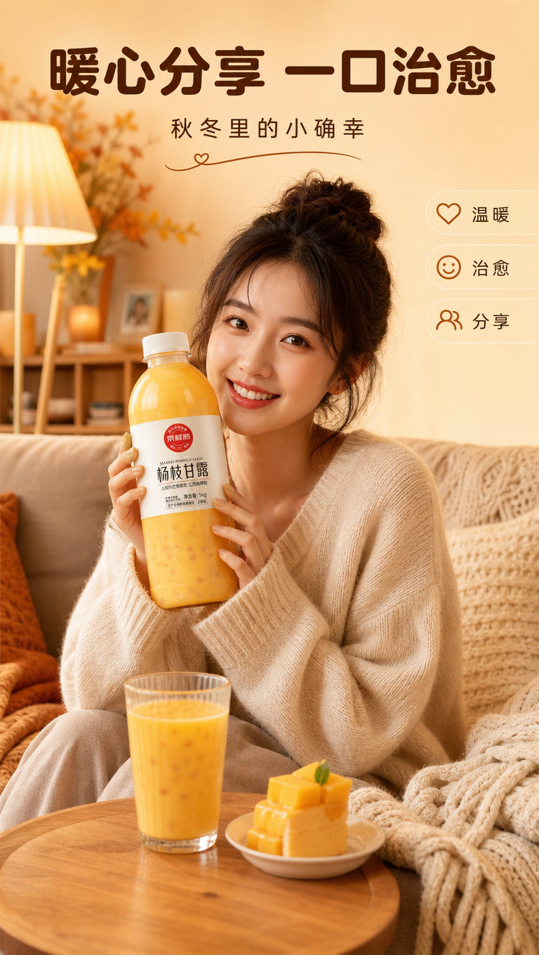 [商品] 使用【图1】京鲜舫杨枝甘露1kg瓶装饮料；保留瓶身标… - 图片创意预览