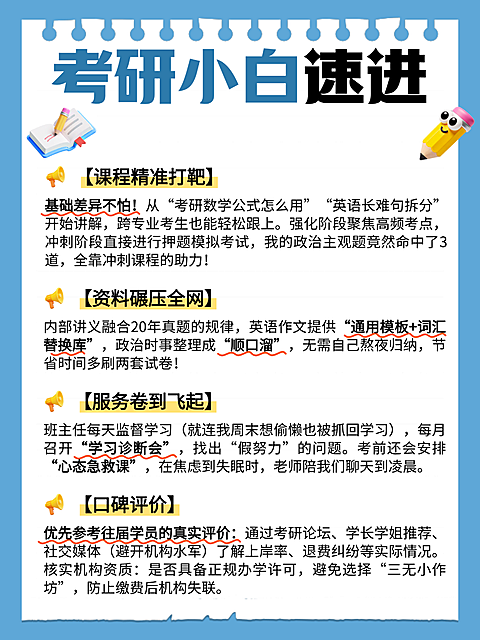 手帐撕纸风考研机构培训班招生课程营销小红书配图