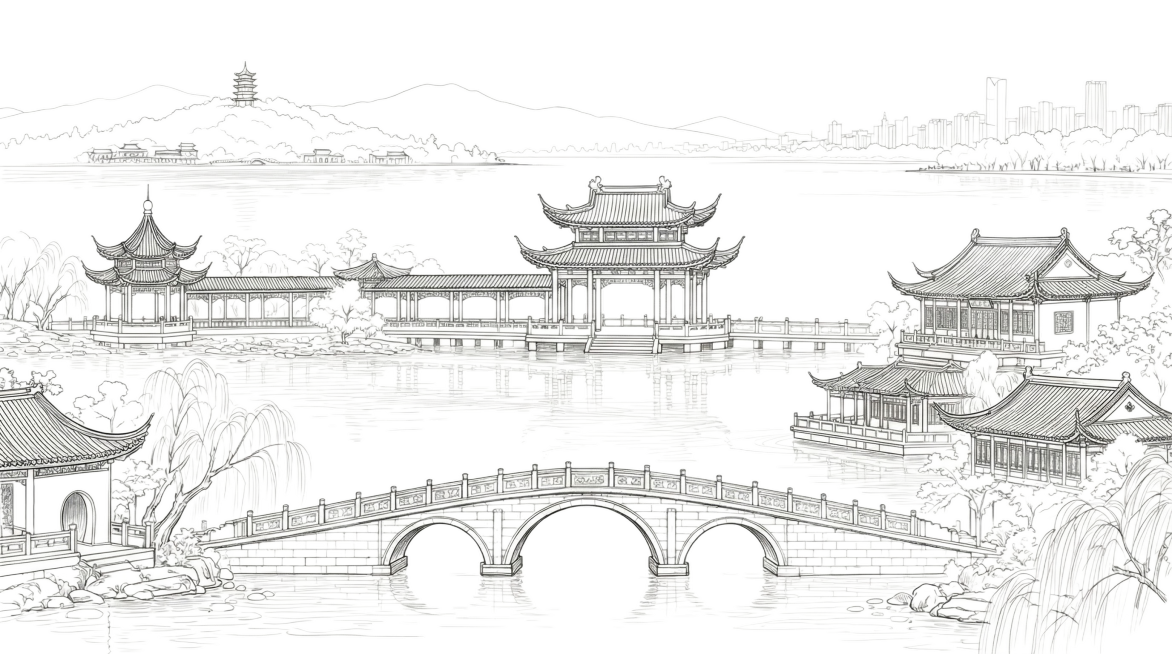 生成线稿预览效果
