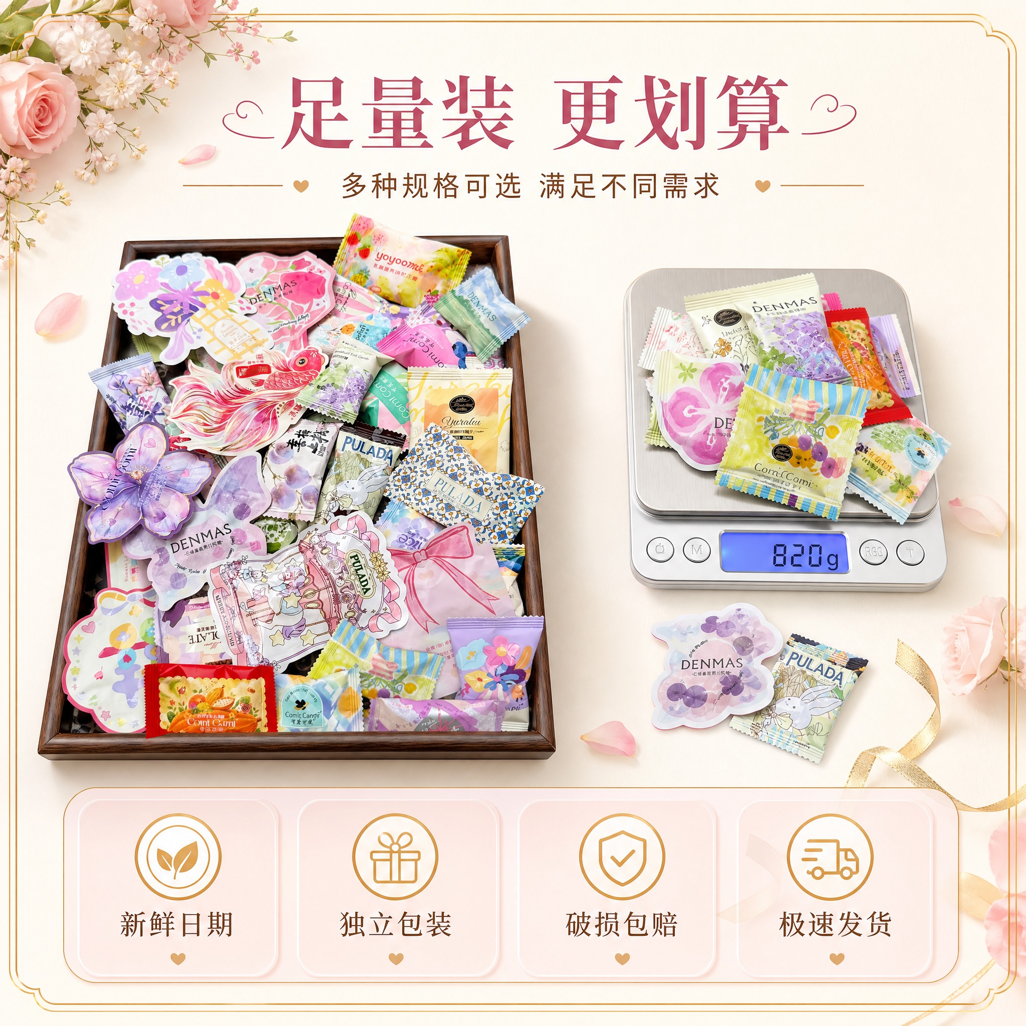 [主图-5] 规格与服务图，展示产品分量与服务保障，促进转化下… - 图片创意预览