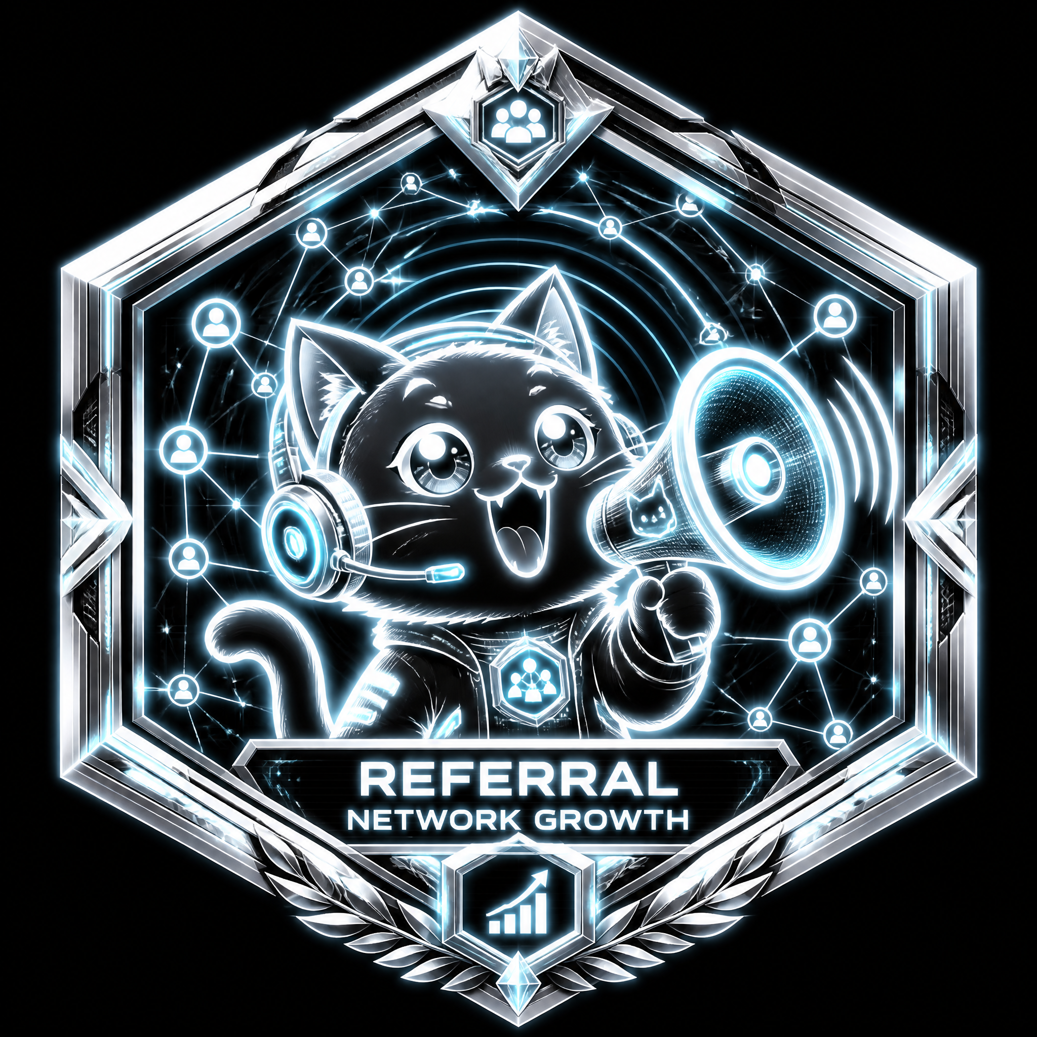 A hexagonal achievement badge w… - 图片创意预览