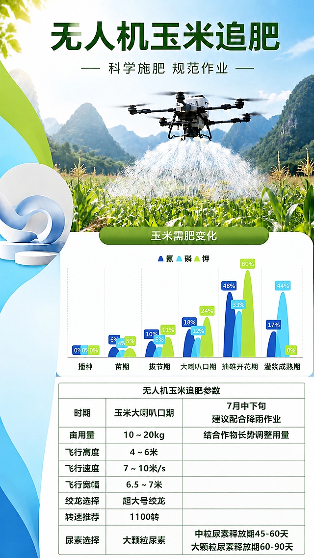 基于原图进行修改，移除左侧区域的文字"品质甄选"和"简约设计"以及对应的图标，保留原图左侧的浅蓝色渐变背景和几何装饰元素，保持整体构图、配色、所有文字、图表和无人机图片不变，画面比例9:16，分辨率4K，画质清晰自然