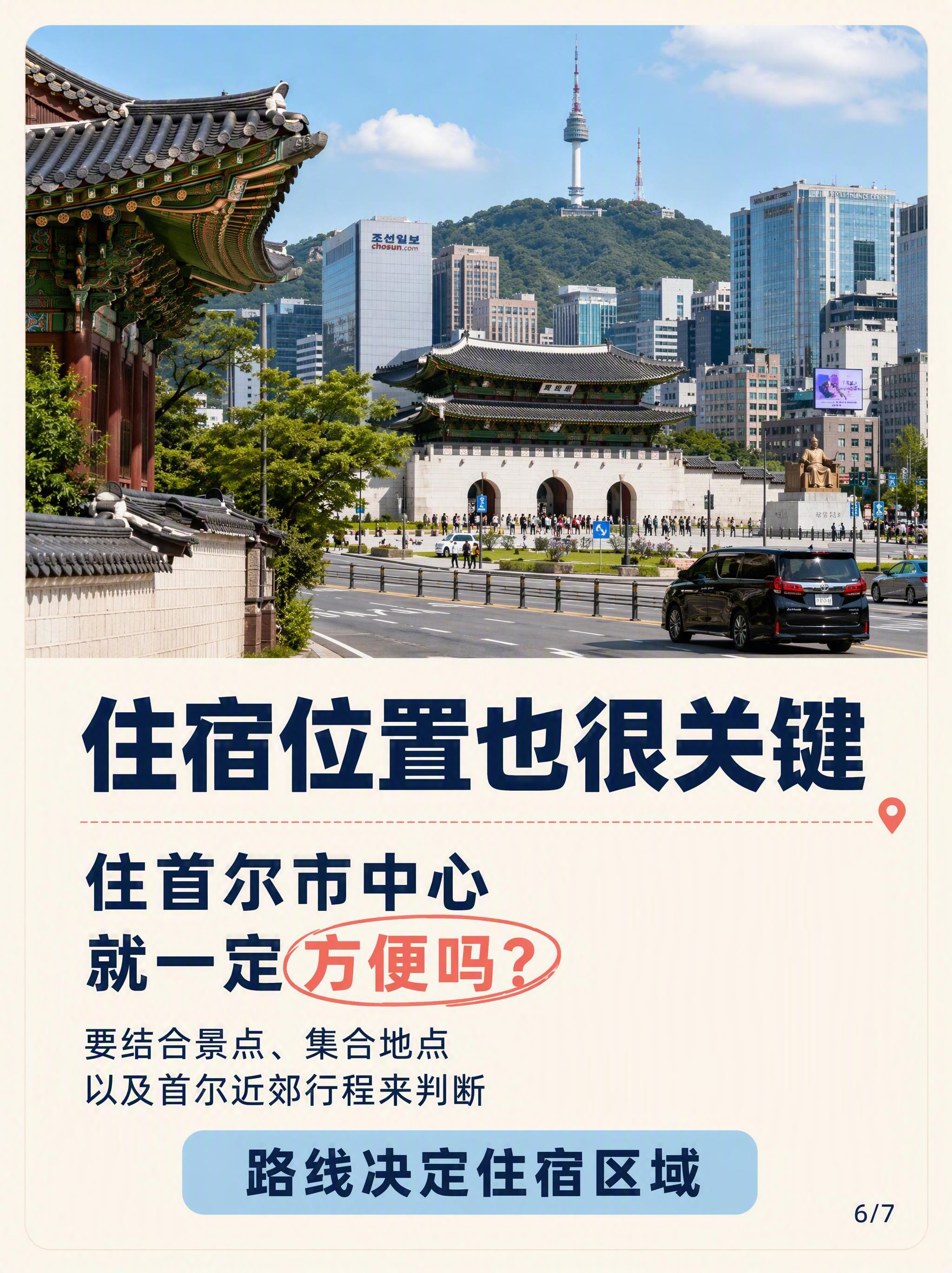 小红书风格韩国旅行攻略图文第6张，竖版3:4比例，1242x1… - 图片创意预览