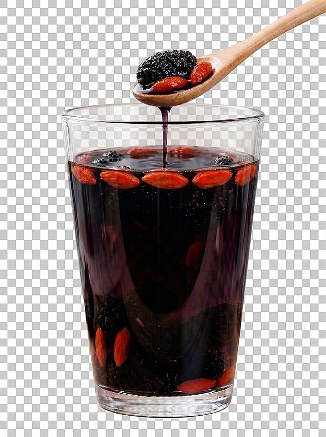 泡水颜色改为黑紫色