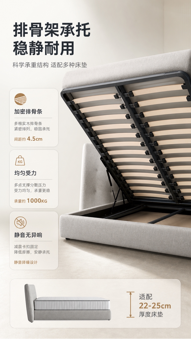 [商品] 使用【图1】意式简约布艺高靠背软包床；商品处理：保留… - 图片创意预览