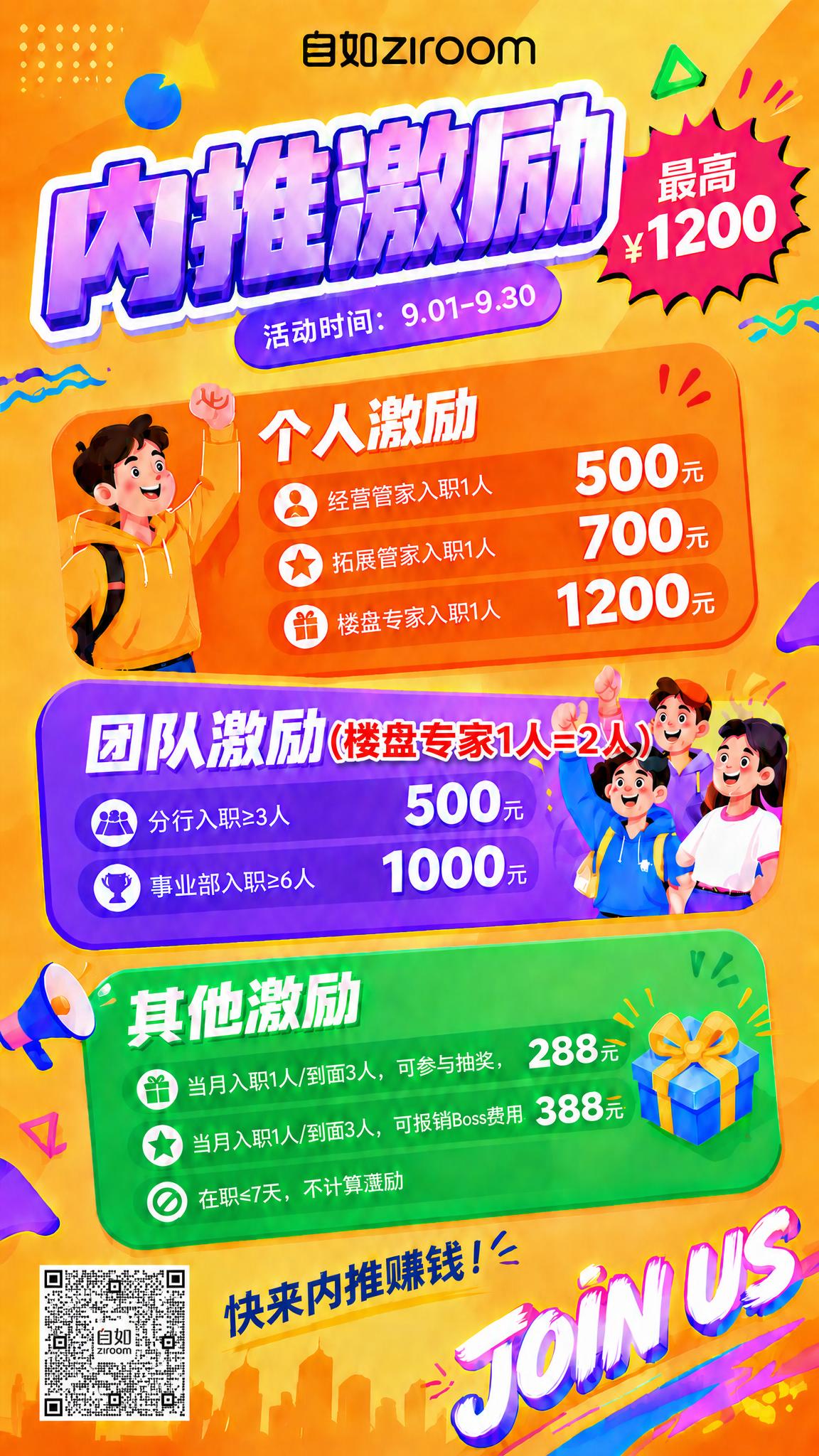 将图1左下角的二维码替换为图2中清晰的自如ziroom真实二维… - 图片创意预览