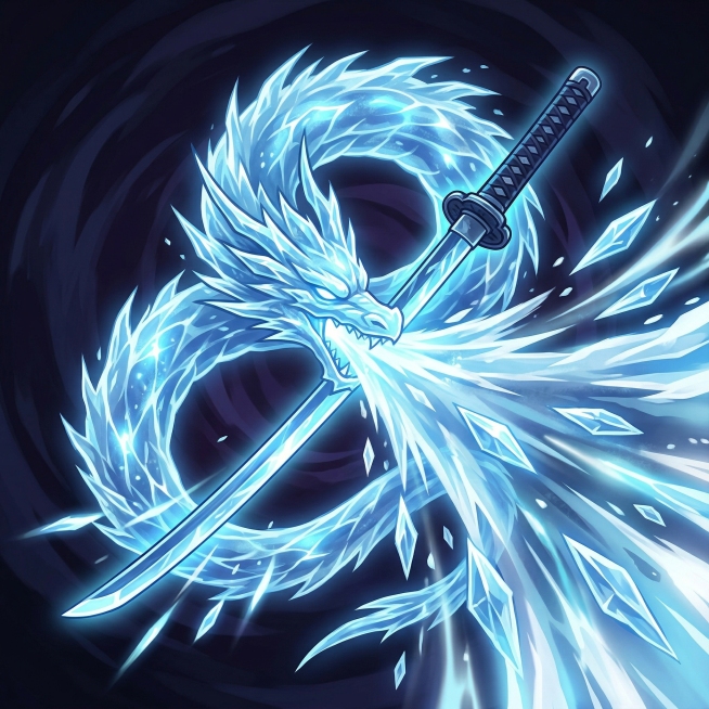 game skill icon, dark fantasy, anime style, high contrast, glowing effects, centered composition, fu预览效果