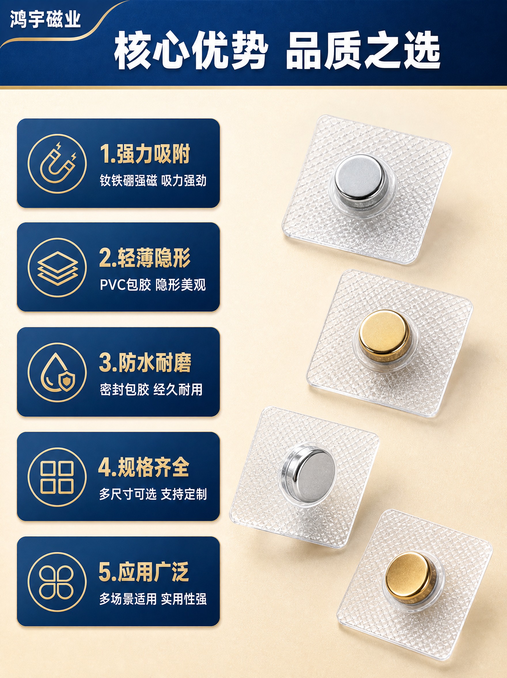 [商品] 使用【图2】【图4】PVC单面磁产品；保留透明PVC… - 图片创意预览