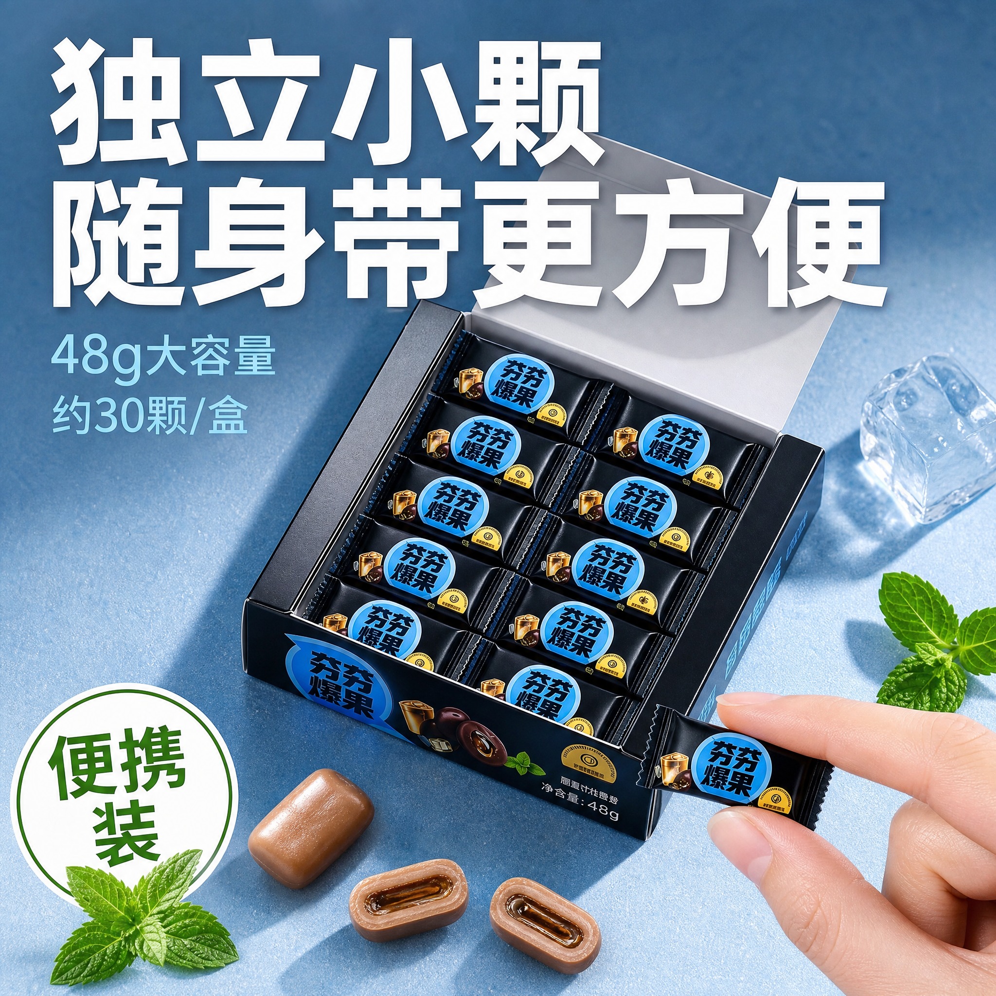 [主图-3] 细节展示 独立盒装 便携卫生 [统一基调] 抖音… - 图片创意预览