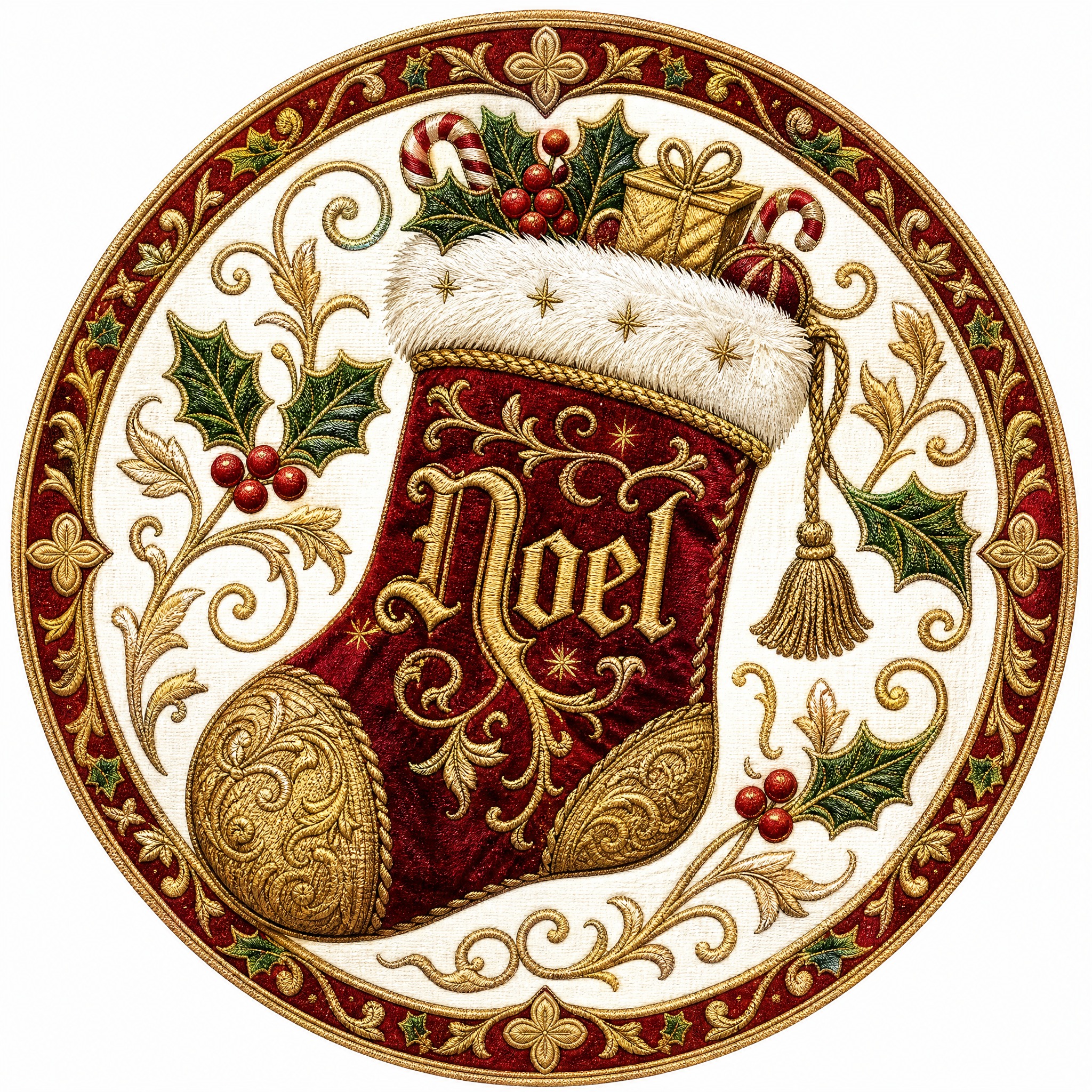 Christmas sticker, medieval ill… - 图片创意预览