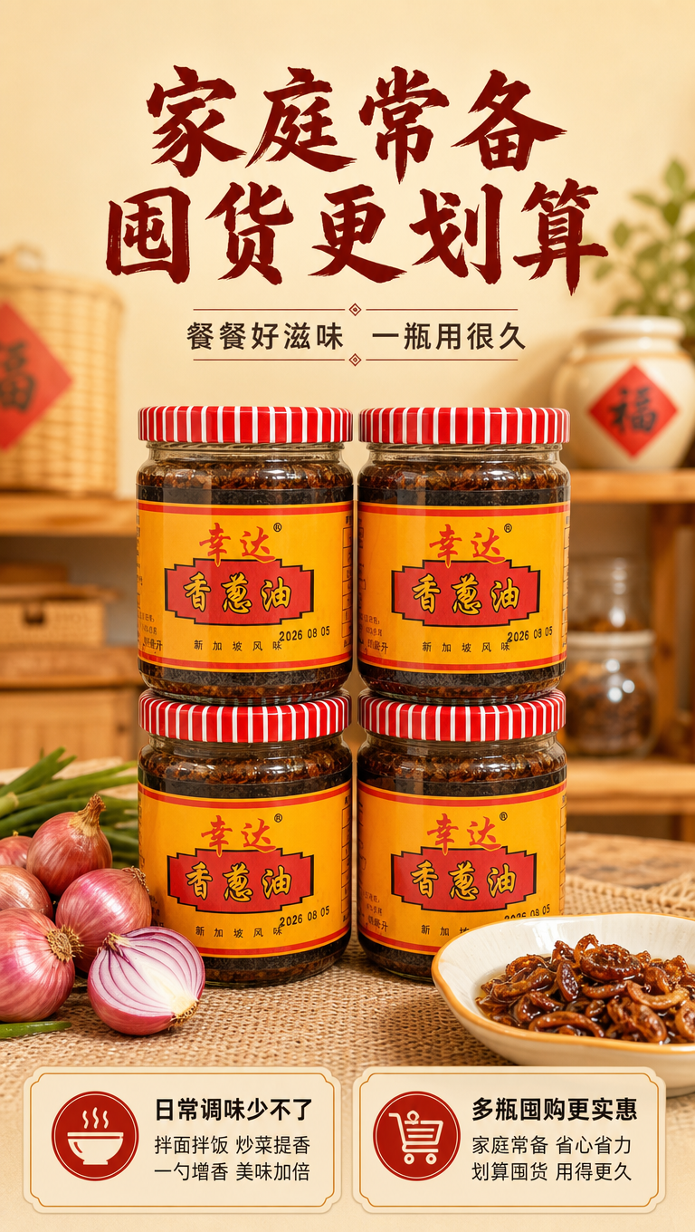 [商品] 使用【图6】【图7】多瓶香葱油组合；保留每瓶的包装原… - 图片创意预览