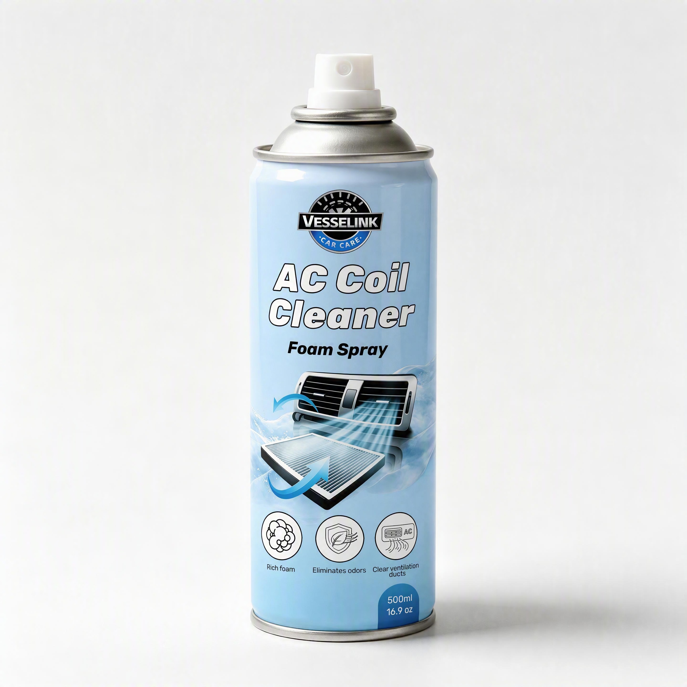 将第一张图中的VESSELINK品牌AC Coil Clean… - 图片创意预览