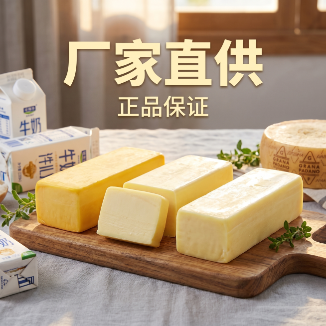 [主图 2] 马苏里拉芝士卖点展示图。
[氛围风格] 温馨治愈，新鲜自然，突出真实品质感；
[画质] 商业摄影质感、光线柔和通透、产品清晰真实、画面干净高级。
[元素] 整块马苏里拉芝士横放在干净的木预览效果