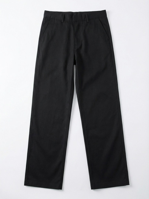 生成这条裤子的平铺图预览效果