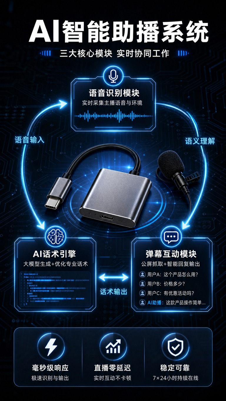 [商品] 使用【图1】星选AI助播器；保留金属银灰色主机、Ty… - 图片创意预览