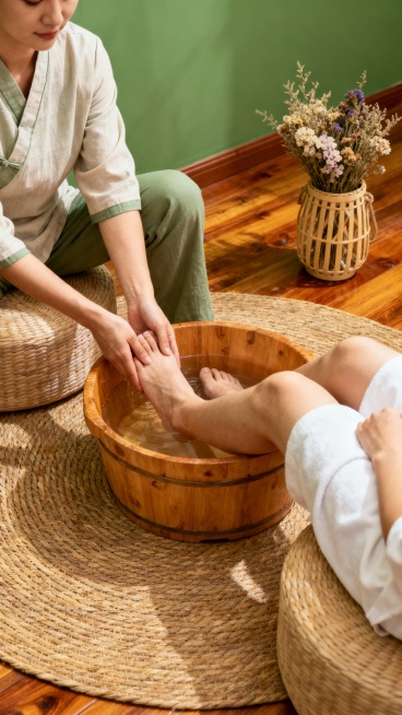 生成50张上门spa按摩的图文预览效果