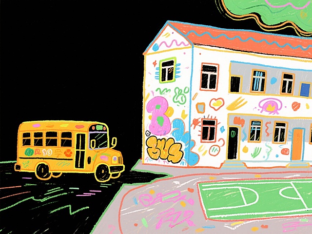 涂鸦版小学