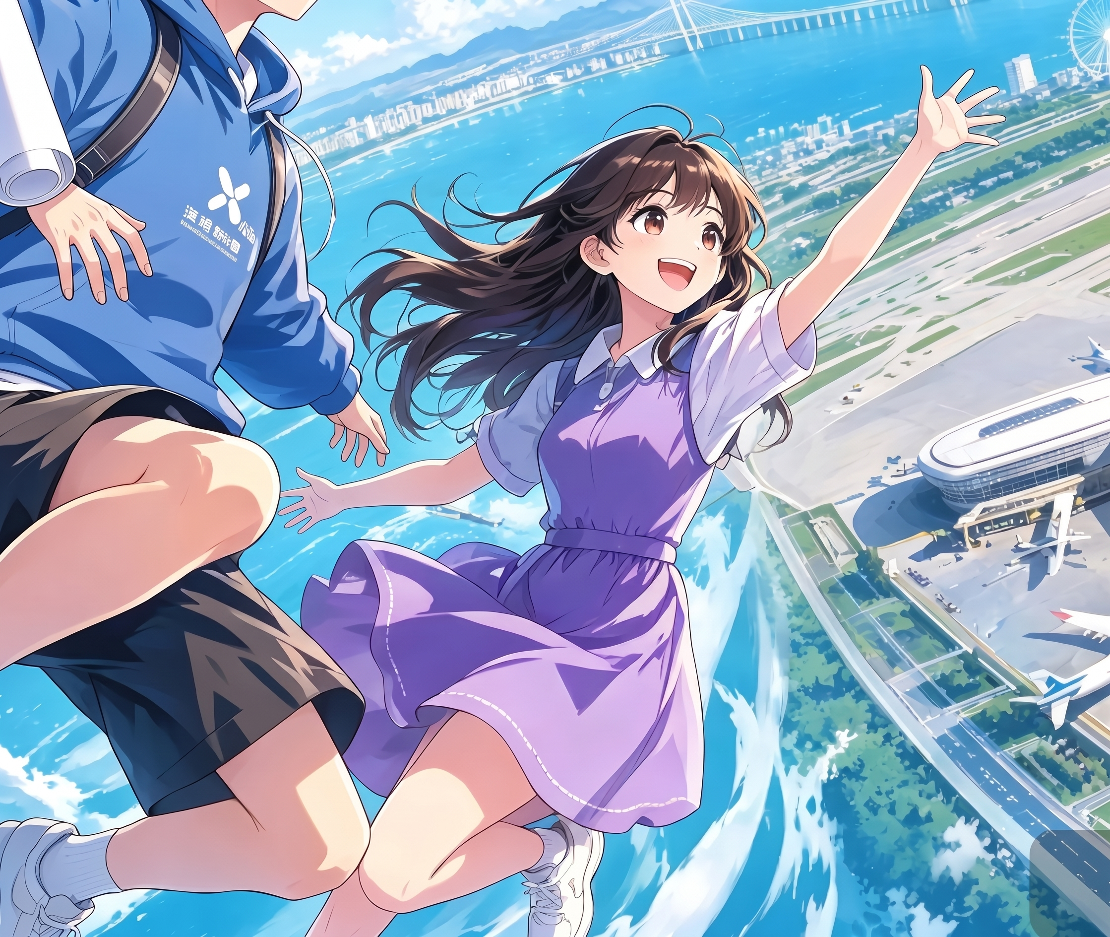 将男生和女生的手修复，不要出现烂手 - 图片创意预览