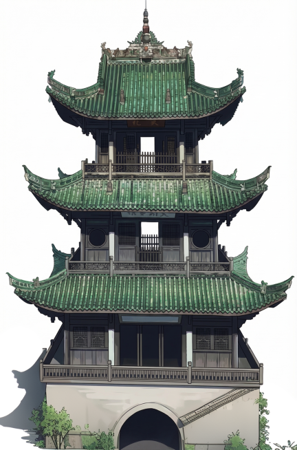 去掉这些 完善下建筑底部预览效果