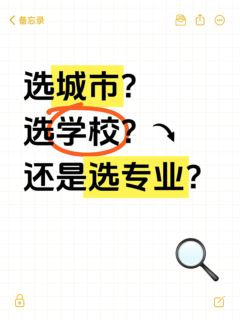高考志愿填报建议通用社媒平台海报