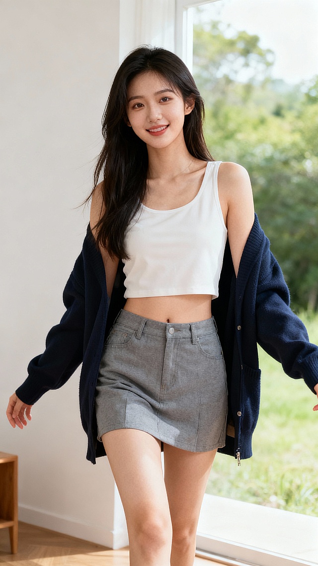 生成50张有关的小姐姐全身图片