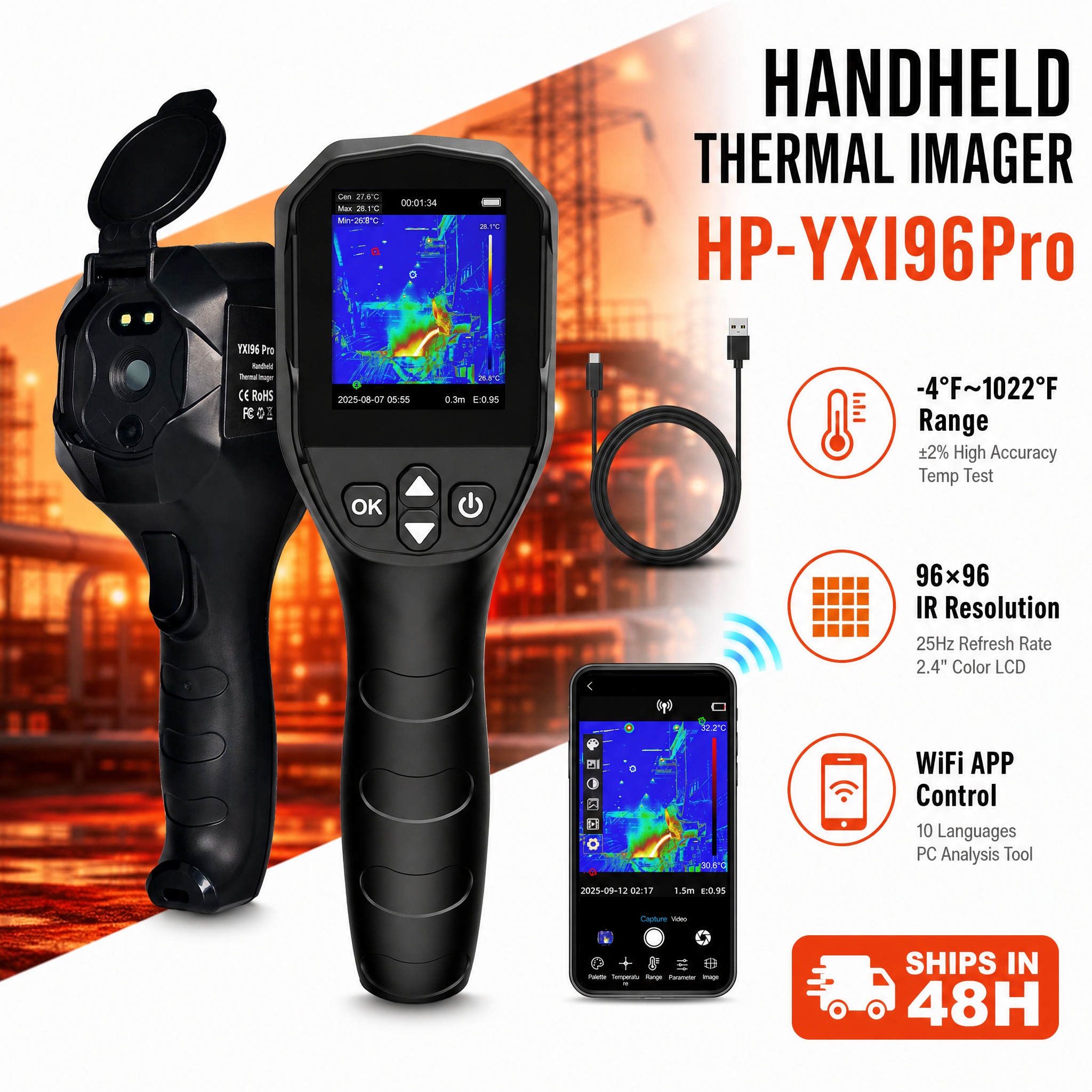 [单张主图] HP-YXI96Pro Handheld The… - 图片创意预览