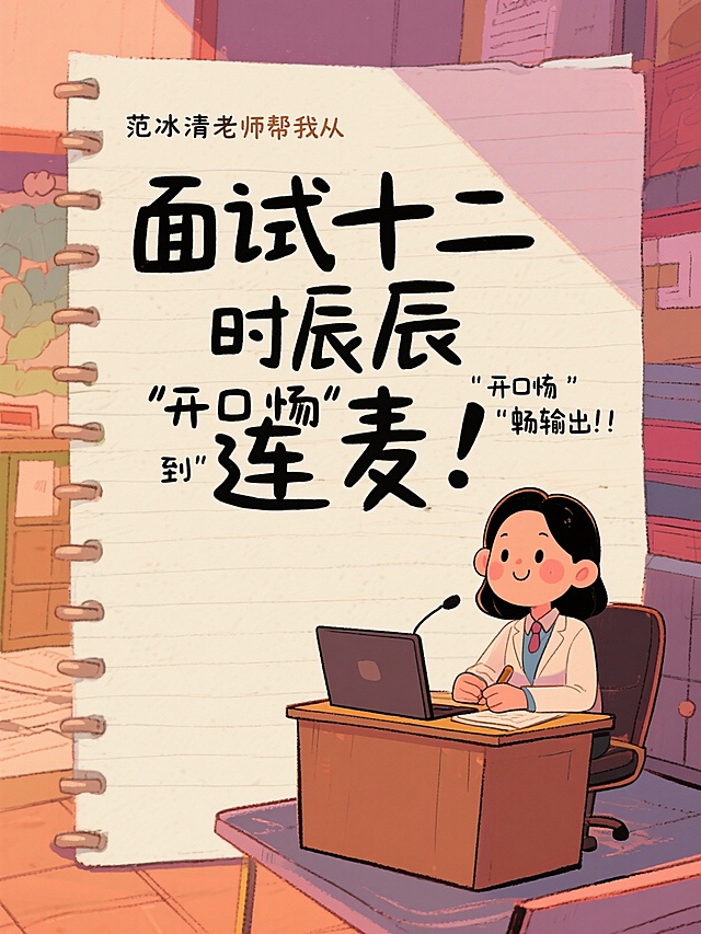 面试遇到难题？范冰清老师带你秒拆解！
面试答不完？范冰清老师教我掌控时间的诀窍！
面试跟对人！范冰清老师让高分变得触手可及！
1 对 1 连麦测评！范冰清老师一针见血，面试毛病全改正！
面试十二时辰连麦！范冰清老师帮我从 “开口慌” 到 “流畅输出”！
广东省考面试考情，印雪老师帮我拆解得透透的！
材料结构化到底咋学？印雪老师一句话解开了我的困惑！
救命！读不懂材料真的会面试挂掉！
手都要断了！这课含金量太高了吧！
从开口跪到面试E人！这教室有魔力！
这老师太狠了！连口头禅都给我戒了！