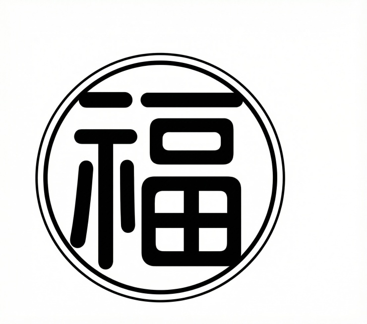 生成高清黑白标志预览效果