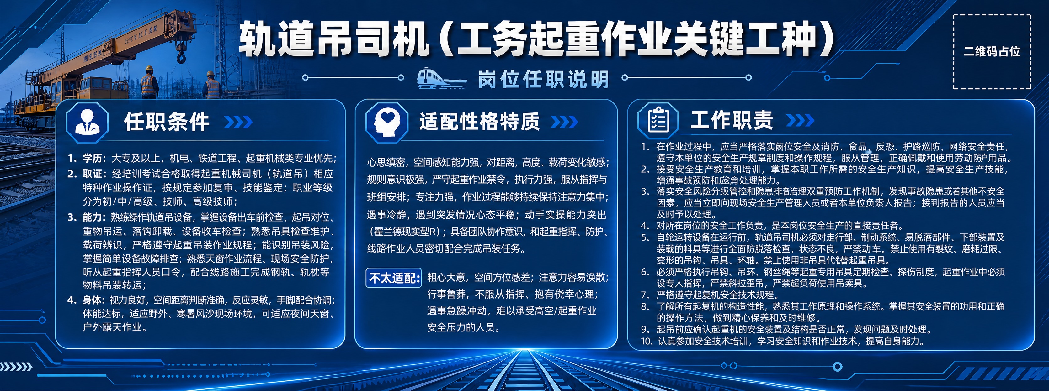 基于参考图的版式骨架、深蓝科技工业风配色和三栏卡片布局，保留原… - 图片创意预览