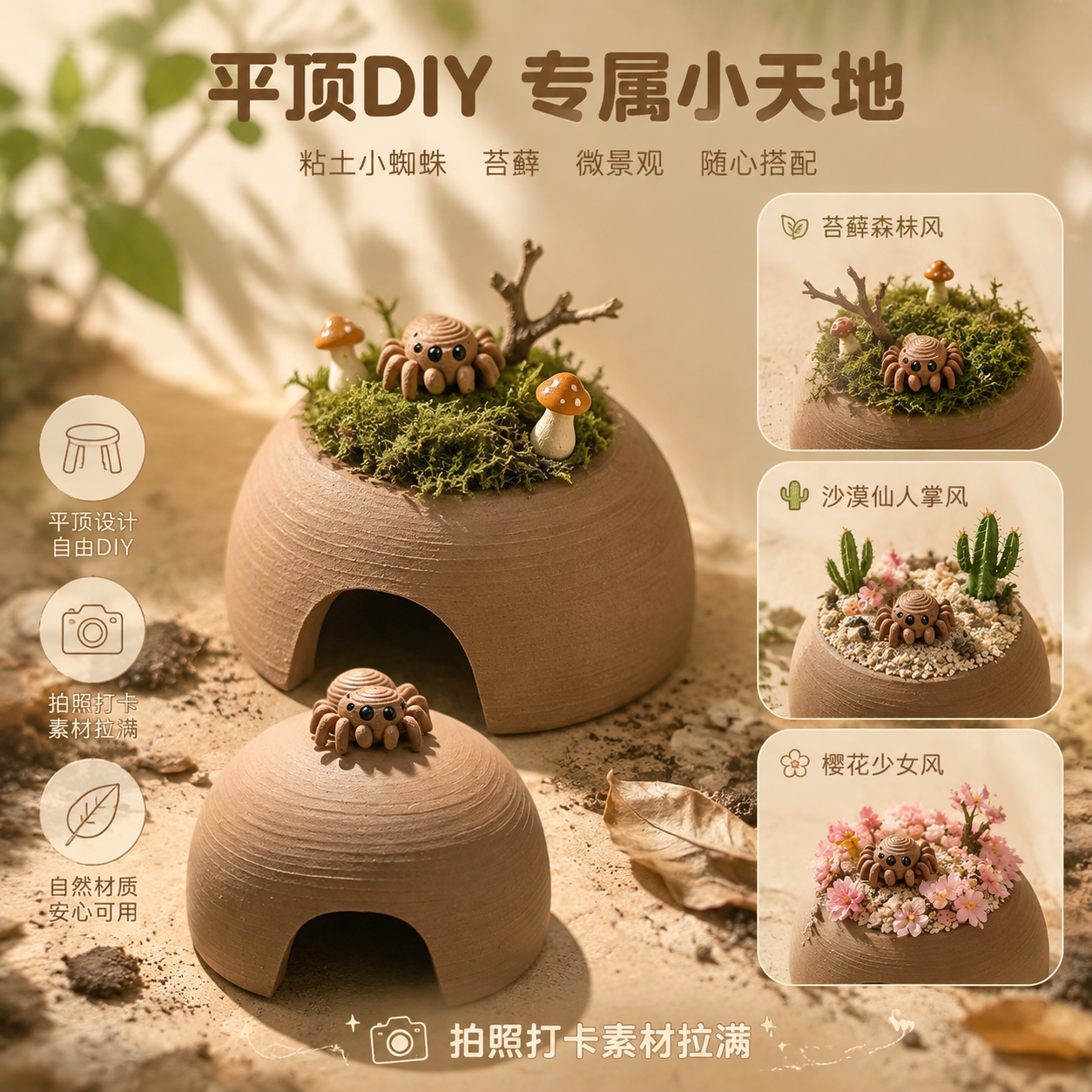 [主图-2] 核心亮点：平顶DIY专属空间卖点展示，核心传达「… - 图片创意预览