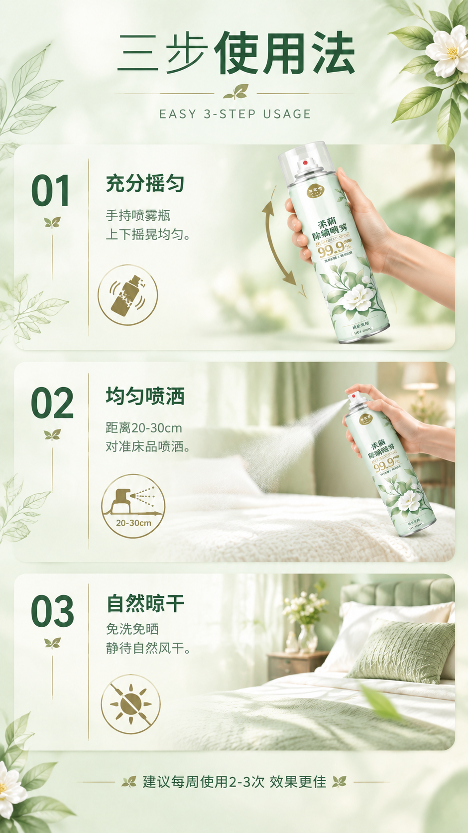 [画面] 目标：使用步骤页，高端香氛杂志风，与香型解析页风格统… - 图片创意预览