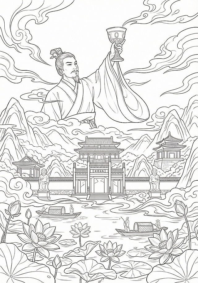 线描