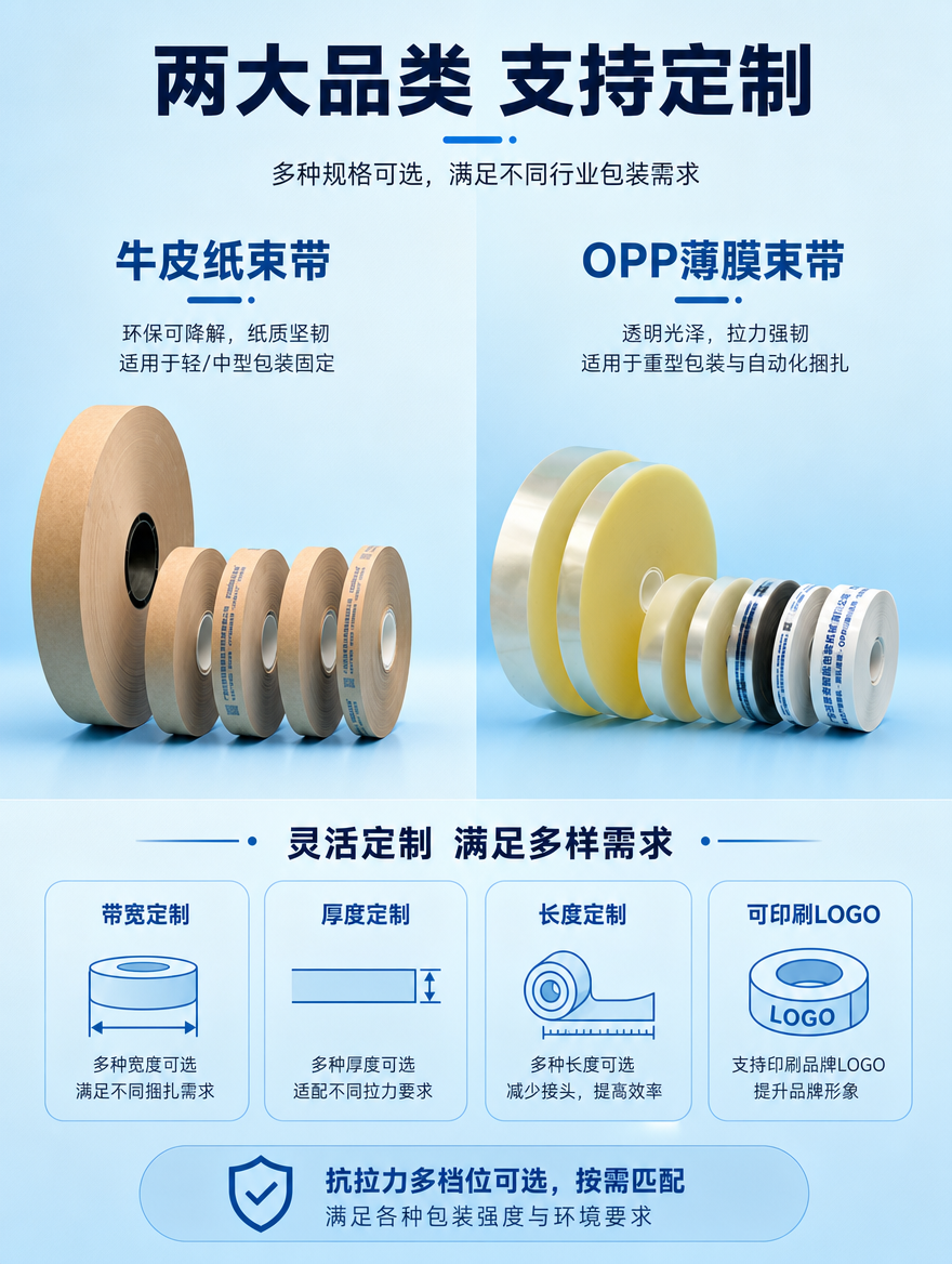 [商品] 使用【图3】黄色牛皮纸束带、【图1】OPP薄膜束带；… - 图片创意预览