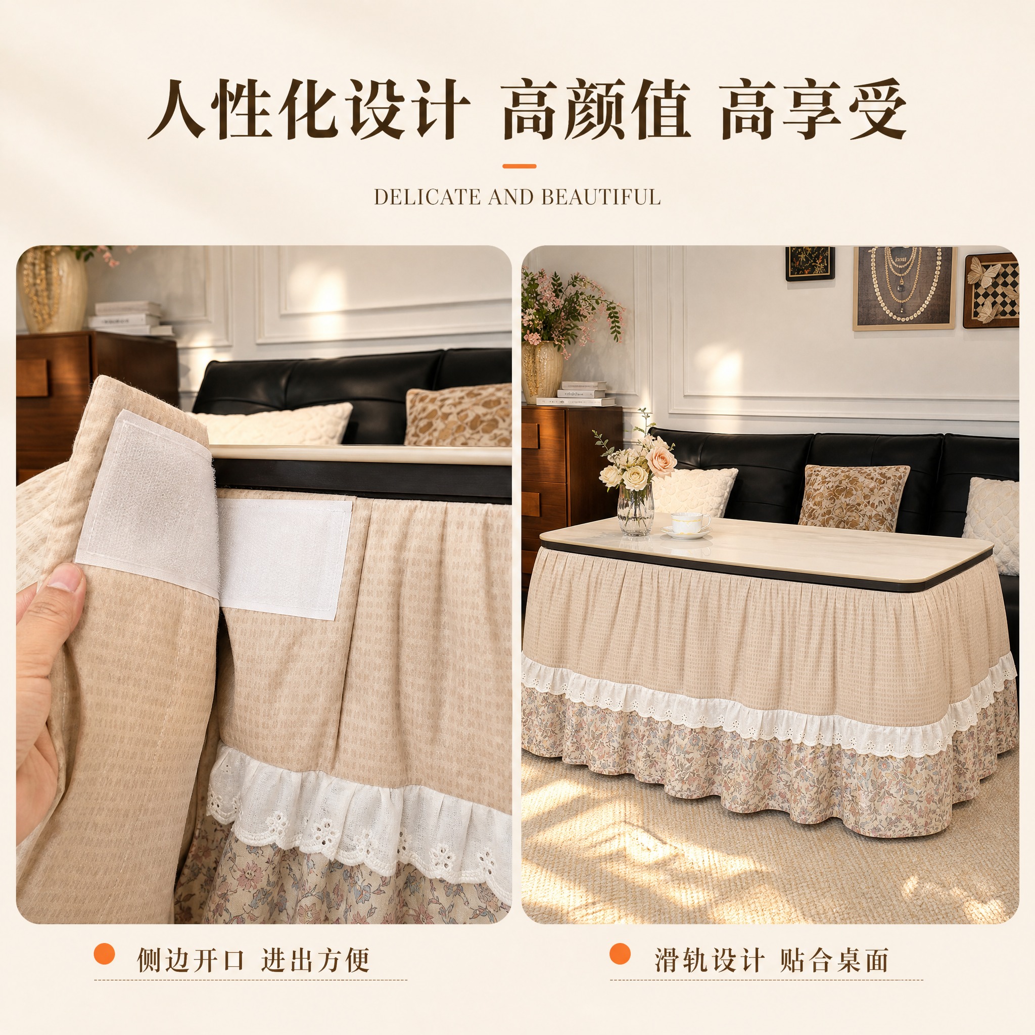 [主图-4] 主题：侧边开口人性化设计，展示滑轨魔术贴开合与使… - 图片创意预览