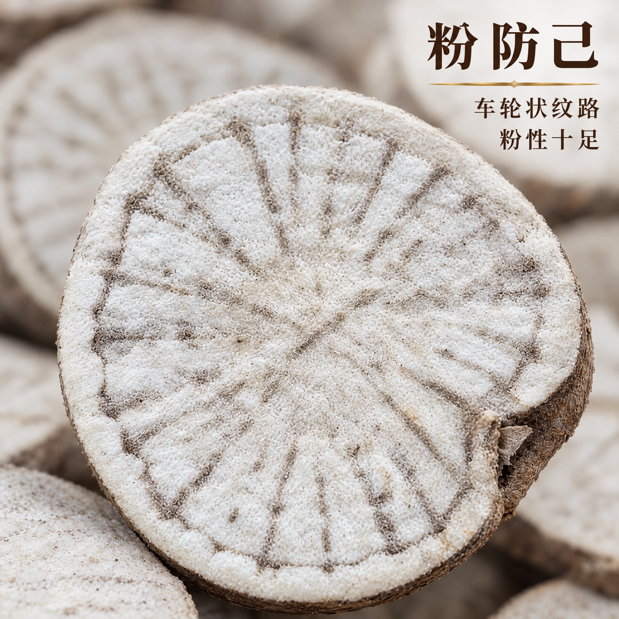 基于上传的粉防己素材进行主图创作，严格使用上传素材，完整保留原… - 图片创意预览