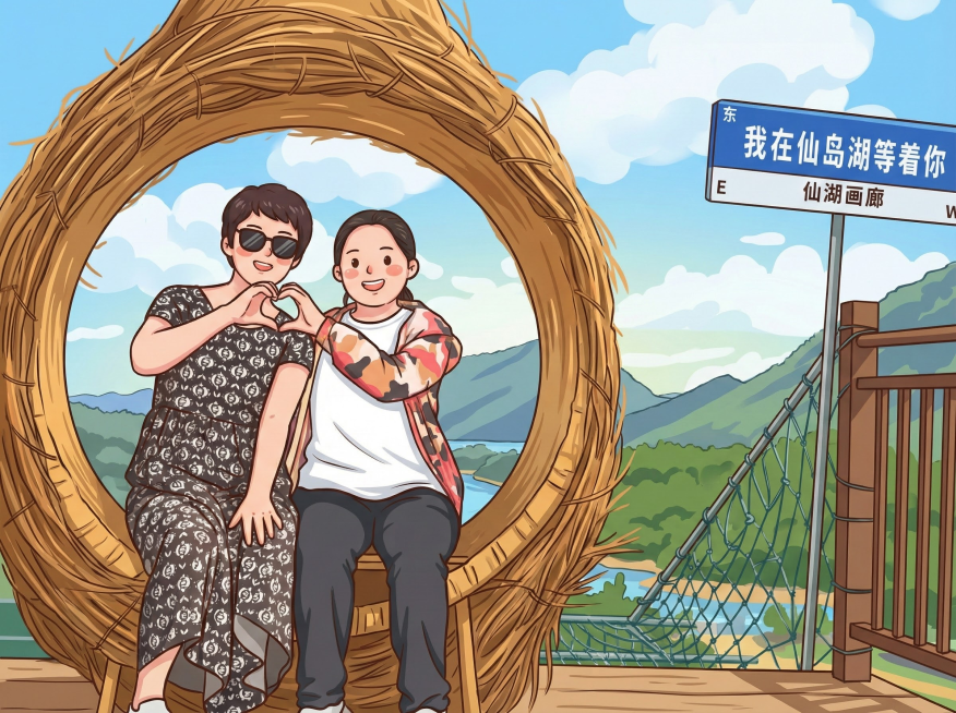 生成可爱的卡通照预览效果