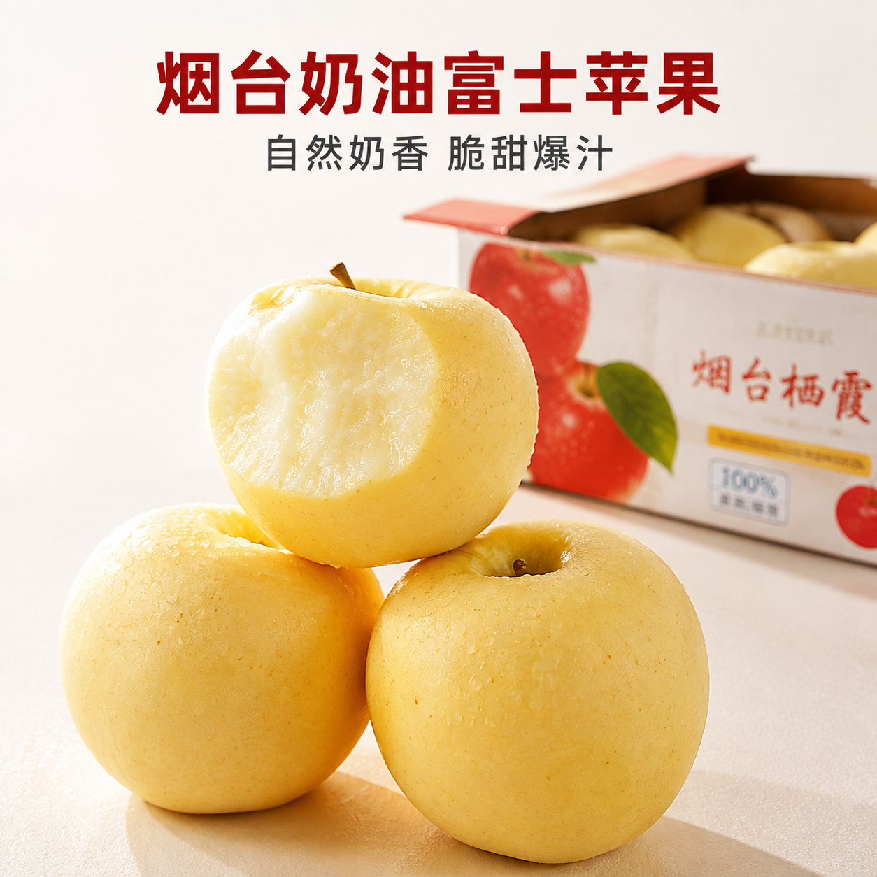 京东电商主图，800×800像素，1:1比例。品质生鲜美食摄影… - 图片创意预览