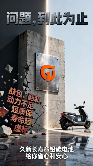 海报设计，画面中央是一堵厚重的混凝土墙体居中矗立，墙体正中央镶嵌着巨大的金属铭牌，使用参考图中的橙色logo https://gdesign-dam-hz.dancf.com/361798484109预览效果