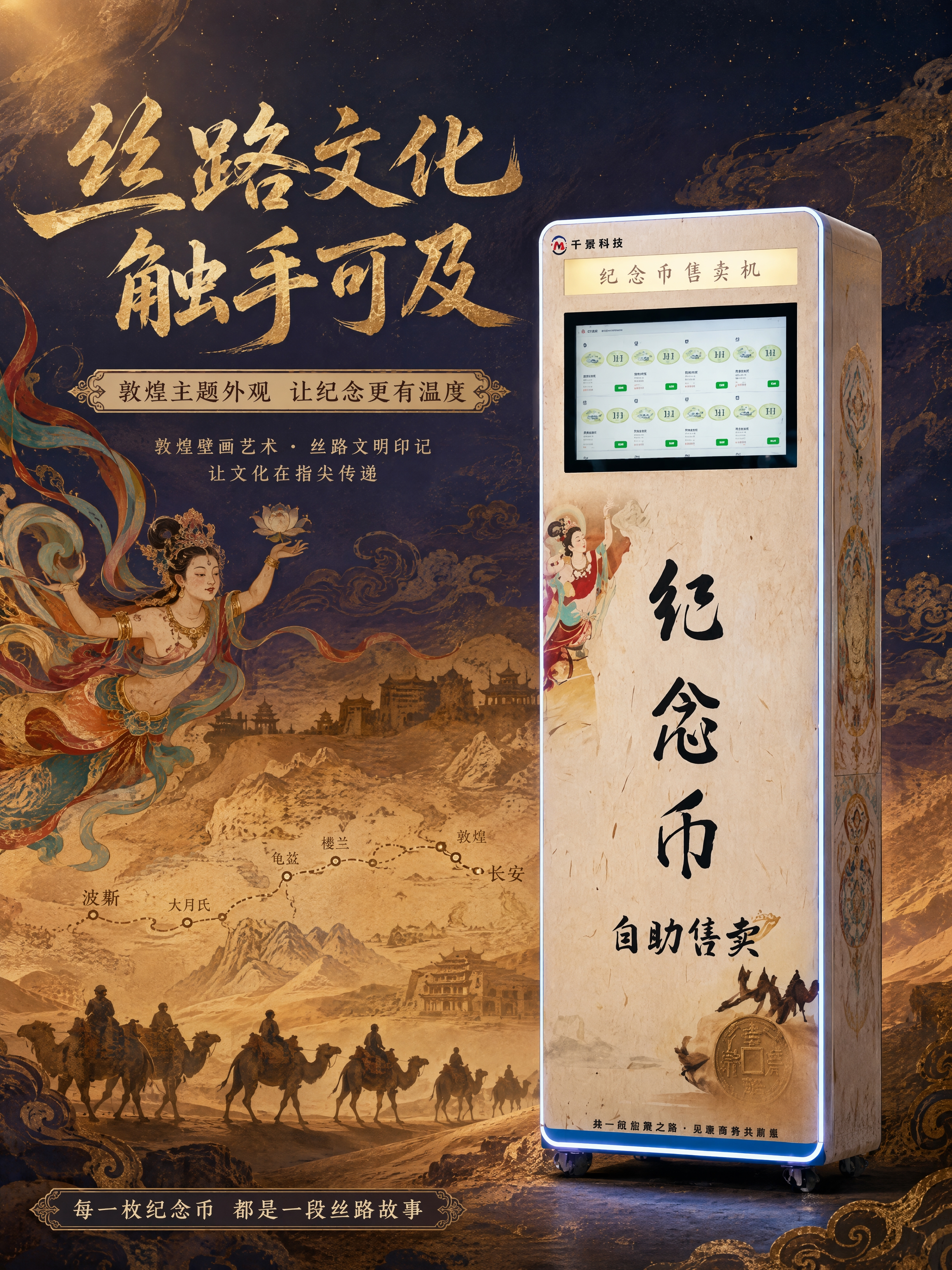 [第7张] 详情页文旅价值-丝路敦煌主题外观文化内涵。本张使用… - 图片创意预览