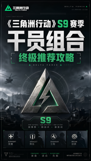 《三角洲行动》S9 赛季 干员组合终极推荐攻略预览效果