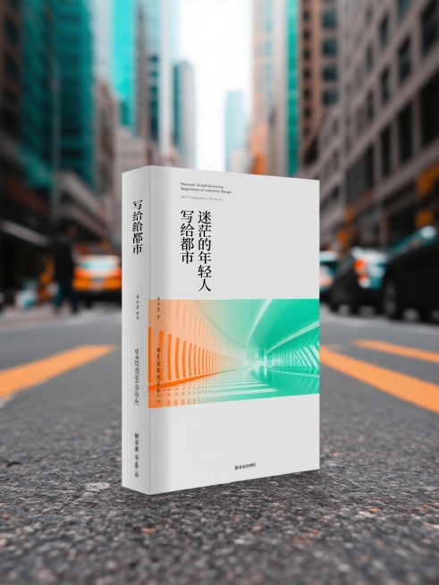 抠出主体，主体置于杂乱的生活城市街道中间，青橙色调，景深效果突出主体。预览效果
