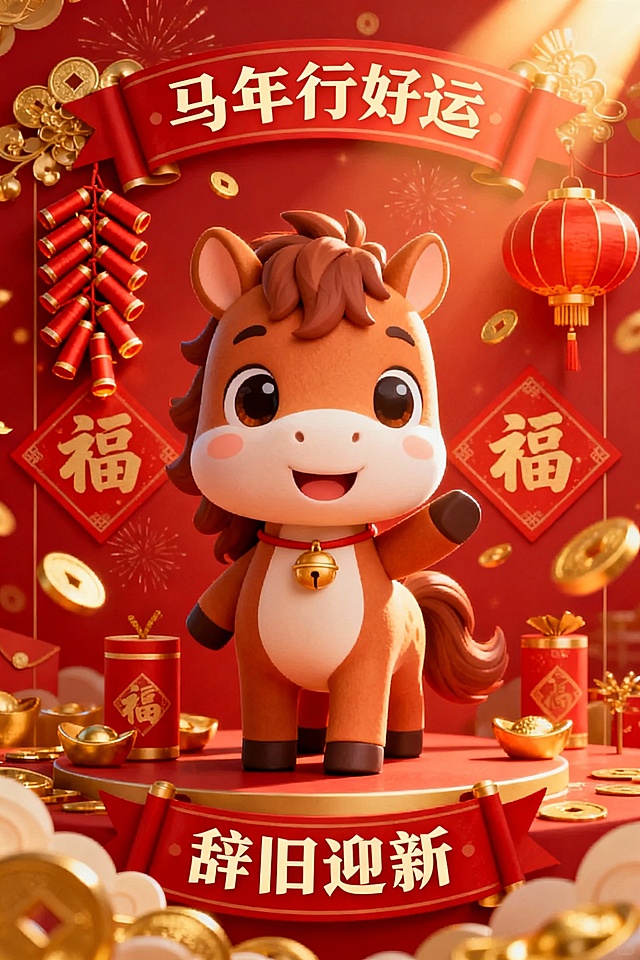 马年行好运~辞旧迎新~