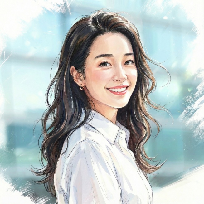 将耳环调整为合适大小，其他元素保持不变预览效果