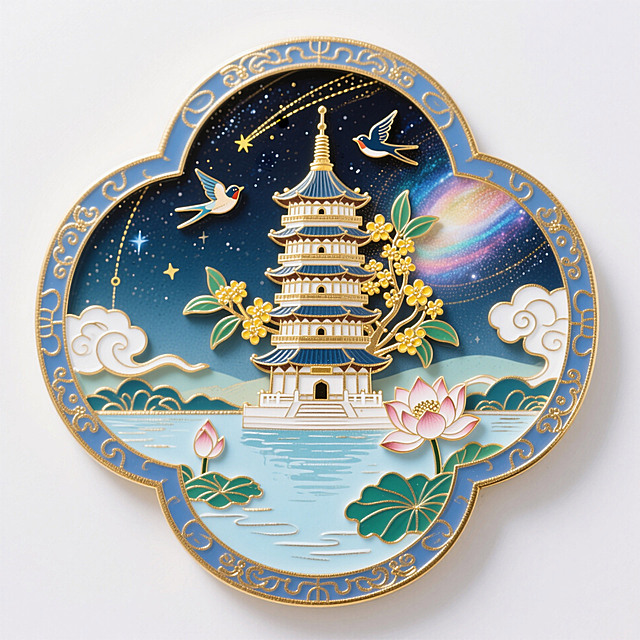 北京，金属冰箱贴