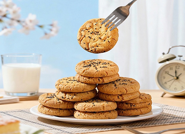 美味口味的桃酥