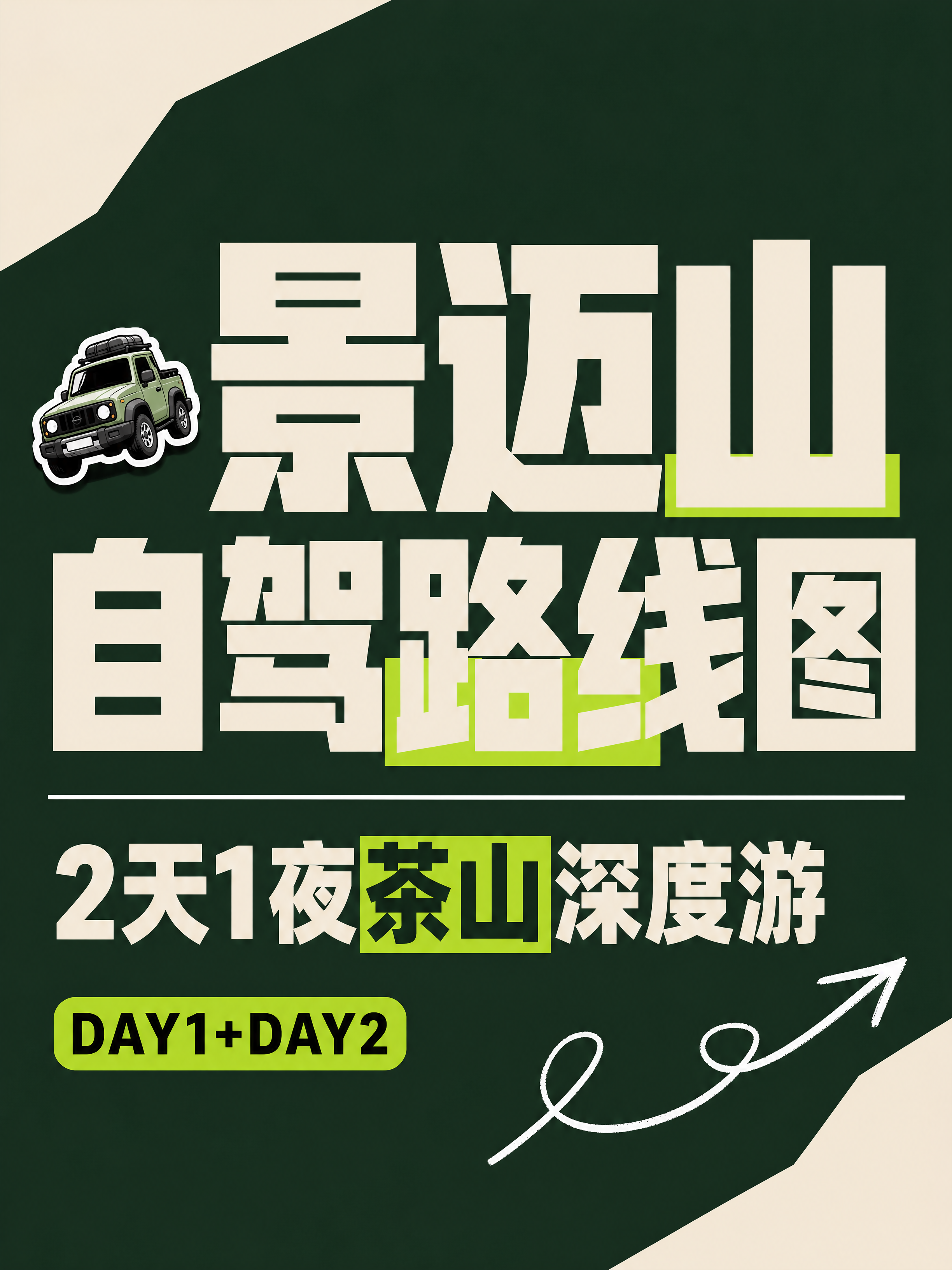 小红书笔记大字封面，纯大字，杂志海报旅行攻略风，版式精美，小红… - 图片创意预览