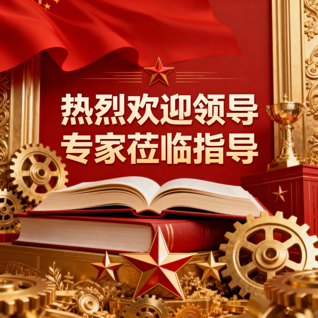 热烈欢迎领导专家莅临指导封面预览效果