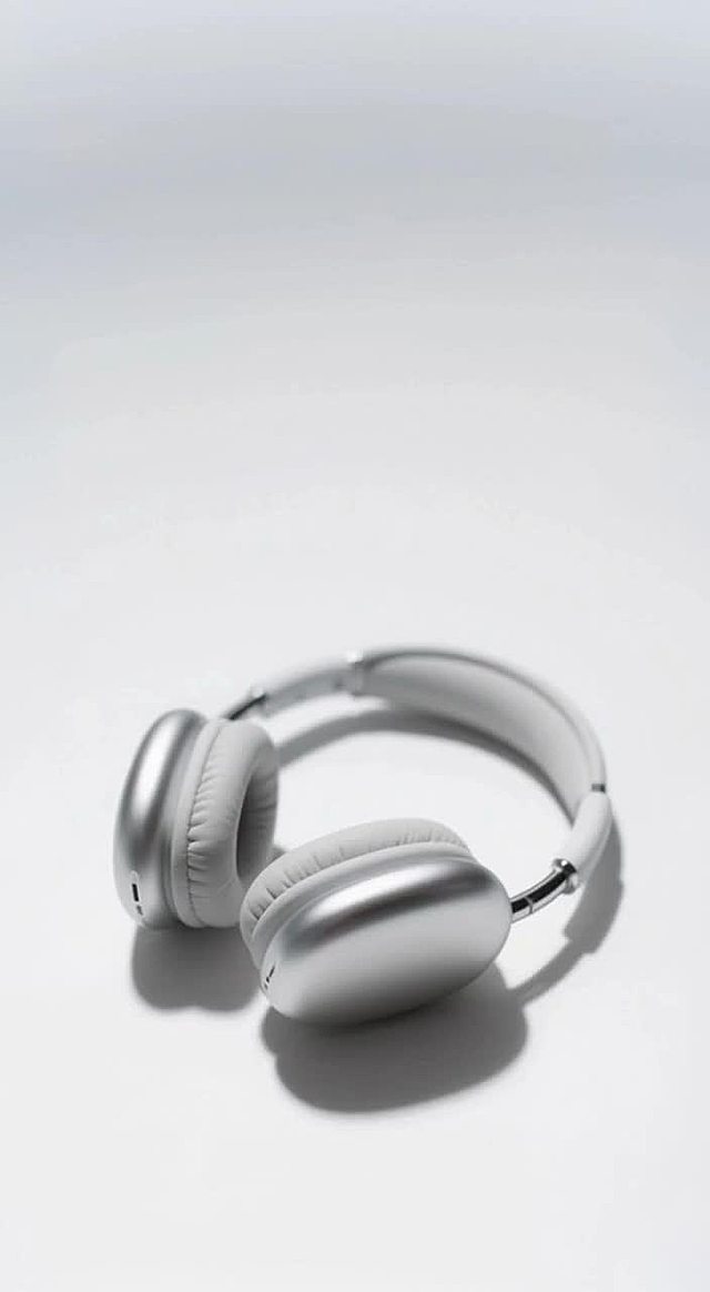 好物分享视频。一个男生拿着头戴式耳机，在公园夜跑步道旁，不要切换镜头，不要字幕。台词重点介绍卖点。