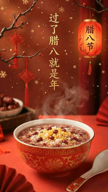 请将图添加微动态效果，背景里的雪让其飘起来预览效果