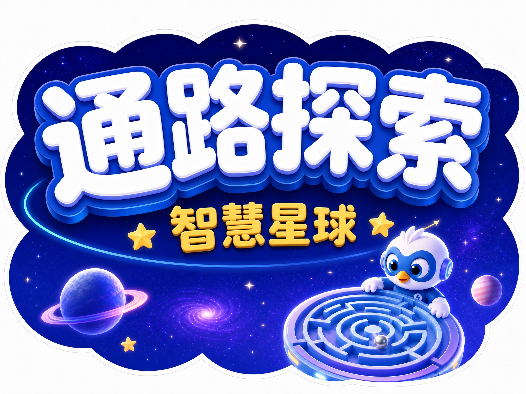 保持横版4:3比例和圆润云朵形异形外轮廓，将文字标题放大占据画… - 图片创意预览